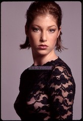 Elite Fashion Model 1994 Original Malinowski 35mm Kodak Slide S15 Black Lace