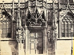 France Strasbourg Cathedral c1866 Photo Stereo Vintage Album