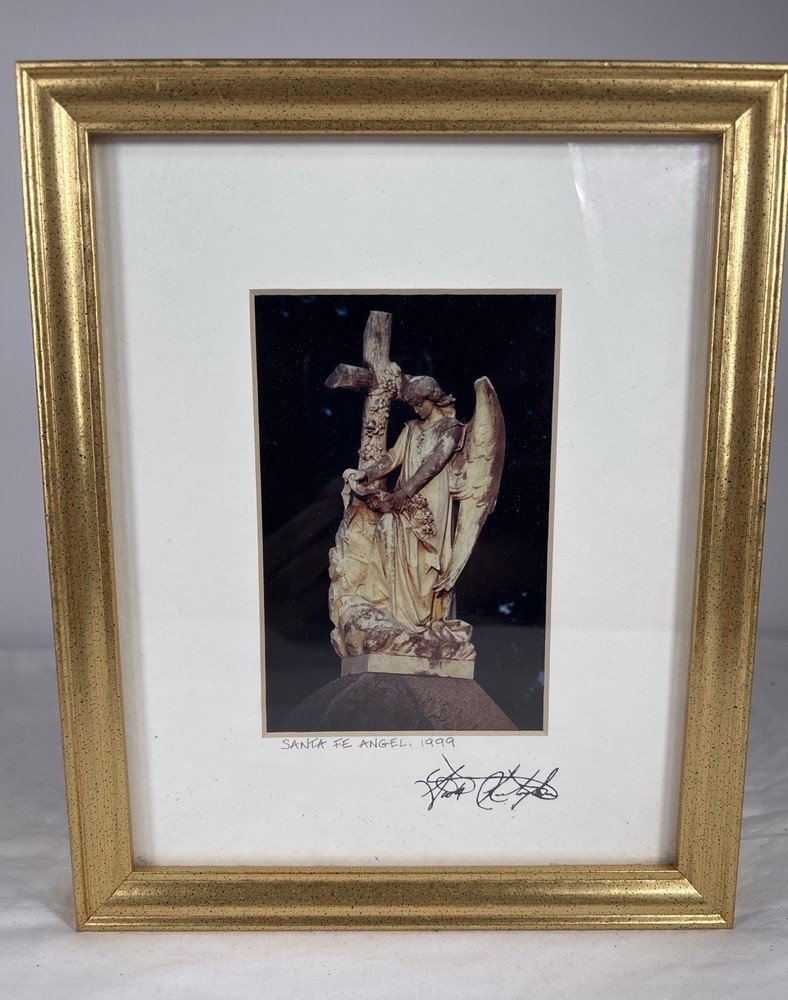 Scott Christopher Santa Fe Angel 1999 Signed Framed Photograph Artwork