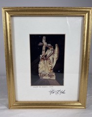 Scott Christopher Santa Fe Angel 1999 Signed Framed Photograph Artwork