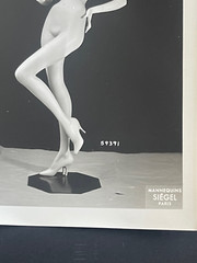 Rare Vintage Original Photo Siegel Stockman Mannequin Female Fetish Curiosa