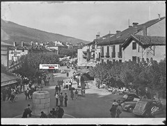 Saint-Jean-Pied-De-Port, Glass Photo Plate, Black & White Negative 11×15 CM