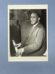 Willie “The Lion” Smith Art Photo Print Card By William P. Gottlieb (1917-2006)
