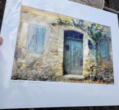 Craig Love Photograph France Ltd Ed 6/175 ‘Green Door’ Rhône Valley, Provence