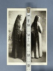 Belle Johnson Art Photo Print Card Fotofolio 4.25”x6” Three Women c. 1900