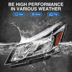 Headlights Headlamp Assembly Compatible with 2013 2014 2015 2016 2017 Chevy Trav