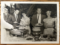 Arthur Gray Standard Oil Photographer Cleveland Ohio Americana People at Buffet!