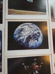 Collectible NASA 2 Prints Of Apollo8, 9, 10, 11 Moon 11” X 14”, 19 Total Prints