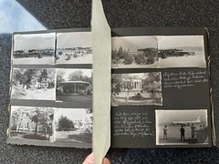 Old Photo Album Civilian with Flaws, Travel 1962, /24