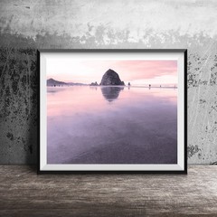 Cannon Beach Haystack Rock Oregon Beach Ocean Photography Print