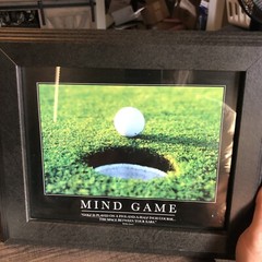 Golf Picture “Mind Game” 12×10