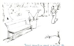 1964 RARE John Olday Real Photo SIGNED Satirical Cartoon Sailor POSTCARD