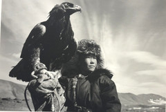 Tibetan Falconer-Archival Digital Pigment Print Photograph-80s-Mark Bugzester