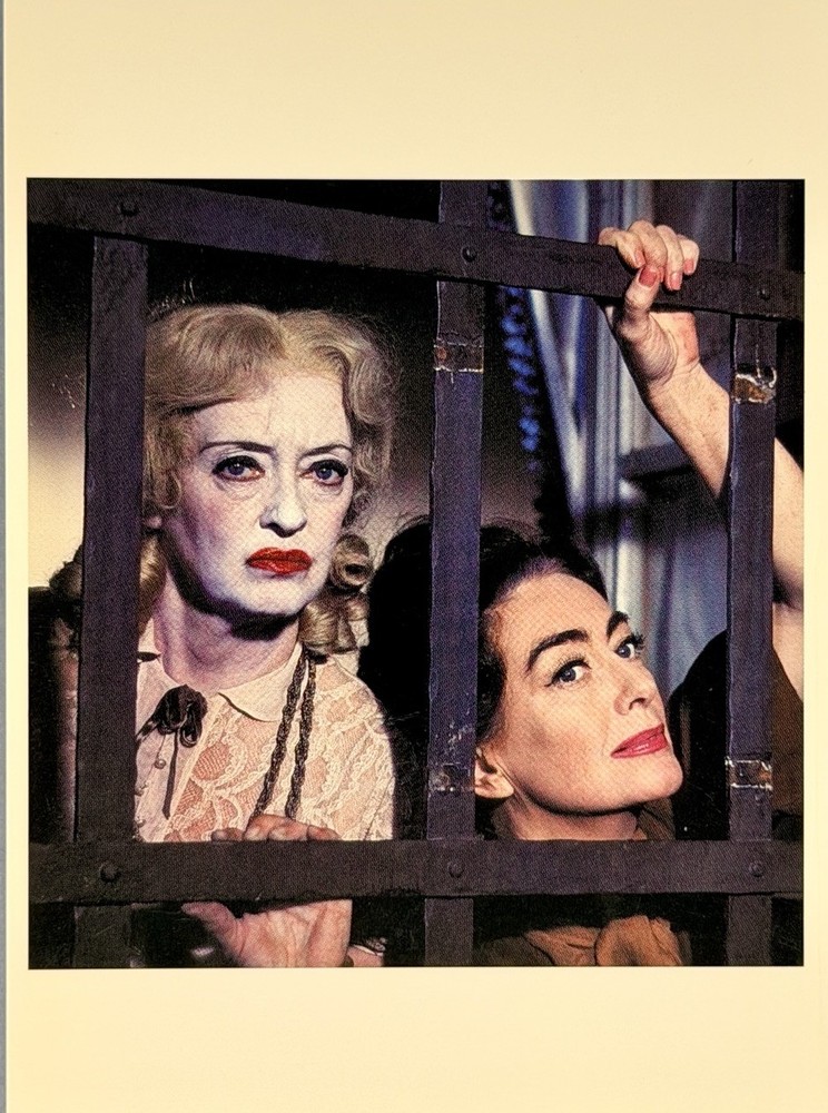 Bette Davis & Joan Crawford, 1962 Fotofolio Art Print Card By Milton H. Greene