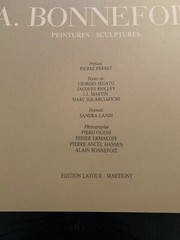Alain Bon Nefoit: Peintures-Sculptures