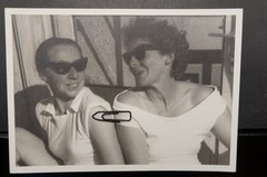 Photo Portrait Young Women Model Sunglasses Summer Model Top Art Picture Fun Old
