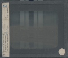 Reims, Marne, France, Photo Glass Plaque, Black & White, Positive 8.5×10 Cm
