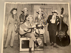 Publicity Photo Peachtree Cowboys Cir 195O WSB Radio BARN DANCE Hillbilly Music