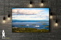 Bar Harbor Maine Photography Prints – View from Cadillac Mountain – Acadia Décor