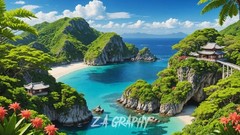 Digital Image Picture Photo Wallpaper Background Desktop AI Art Sample Product