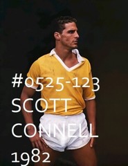 VINTAGE MALE PORTRAIT #0525-123- scott connell 1982 -free shipping in usa