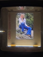 Org Nude Camera Club 70’s 35mm Risque Slide – WOMAN IN SOUTHWEST WESTERN DESERT