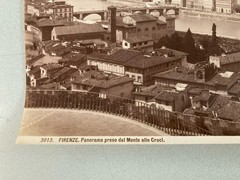 Antique Brogi Florence Italy Architectural Photograph Albumen Print c.1880