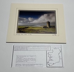 Ireland Art Photograph Prints Signed Matted Doonagore Sean Tomkins Lot Of 2