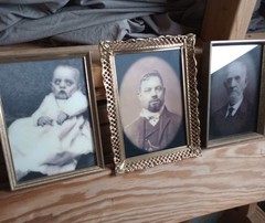 Haunted Memories Vintage Frames Lenticular Changing Portraits Eddie Edward Allen