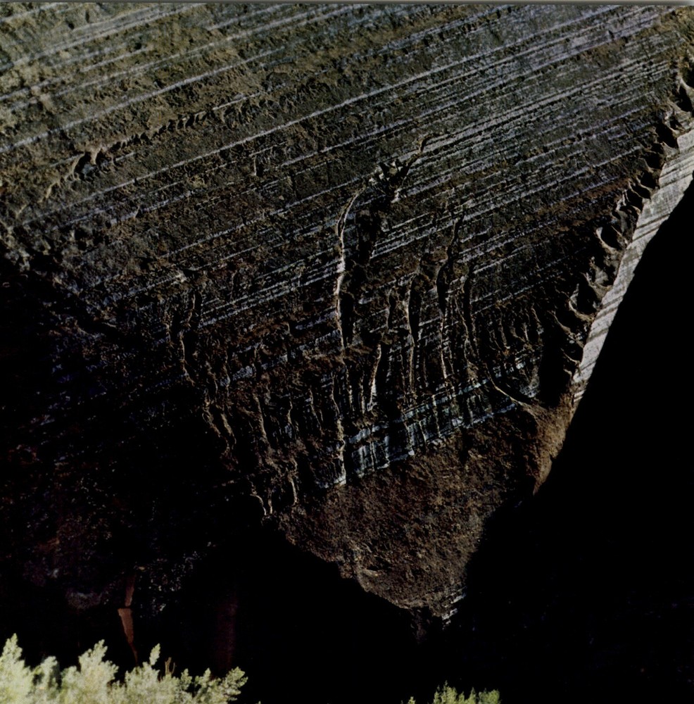 1962 Eliot Porter Glen Canyon Cliff Wall Titled Strata Art Photo Gravure