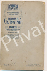 Photo Opera Vienna Studio Gutmann Vienna With Dedication Around 1900 M1.04