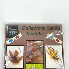 Collectors Insects 3-D 3D Photographs Set Art Phantom Image Barry Rothstein New