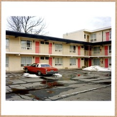 SIGNED ALEC SOTH Fairway Motor Inn 2005 Niagara Series 6 x 6 MAGNUM PRINT