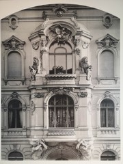 Large Phototype 1889. Berlin. Residence Wilhelmstraße 67a/Behrenstraße 1. Erk