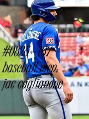 MALE PORTRAIT #0825-167- athletes -baseball men- caglianone- free ship in usa