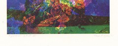 Scott HYDE: Flower Still II, 1971 / Offset Lithograph / VINTAGE / SIGNED