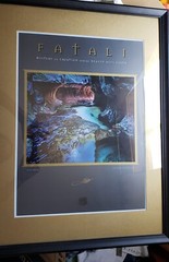 SIGNED Lithochrome Print MYSTIC WATERS Michael Fatali 21.5″x29″ Frame NICE!