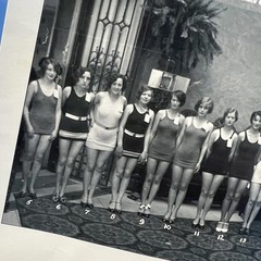 Vintage 1927 California Beauty Week Photo 8″ x 23″
