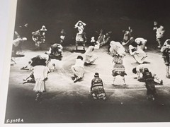 THE JOFFREY BALLET 8×10 HERBERT MIGDOLL 2 PRESS PHOTO RIMA CORBEN DANCE INDIAN