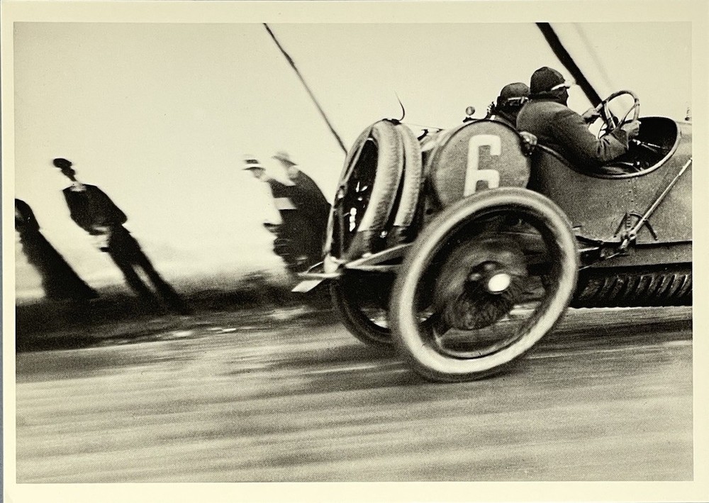 1912 French Grand Prix Fotofolio Art Print Card Photo By Jacques-Henri Lartigue