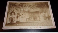 Photography On Cardboard. 2MOI10400.1900 Around Monaco. Monte Carlo Room Of