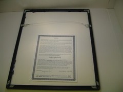 ART PHOTOGRAPHY grass with trees art black & white by L. Santucci Frame 16x20in
