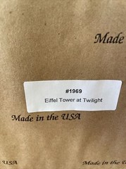Jess Kalisher/#1969/EiffelTowerAtTwilight/Framed/Signed/20×24-art