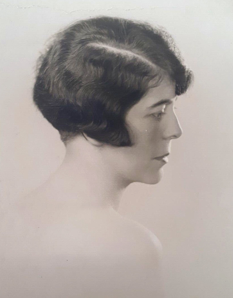 Original Signed Art Deco Print Portrait Woman 1920s – 1930s