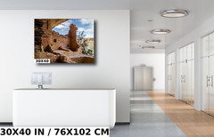 Up Close with History: Balcony House, Mesa Verde National Park Print