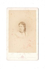 Le Jeune CDV Photo Lady Portrait – Paris Circa 1870