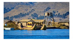 Lake Titicaca Floating Toll Station, High Resolution Image, Many Formats, TV Art