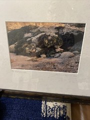 JEANNE CAMERON- LISTED PHOTOGRAPHERTHE ROCK LOVERS ORIGINAL SIGNED GELATIN PRINT
