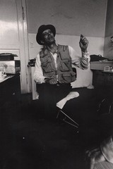 Joseph Beuys 1981 Dusseldorf Interview Restany ph Ken Damy