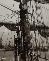Original Vintage USSR Photo, Sailboat «Tovarishch», Ukrainian vintage photo